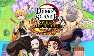 Demon Slayer -Kimetsu no Yaiba- Sweep the Board! chega hoje ao Nintendo Switch