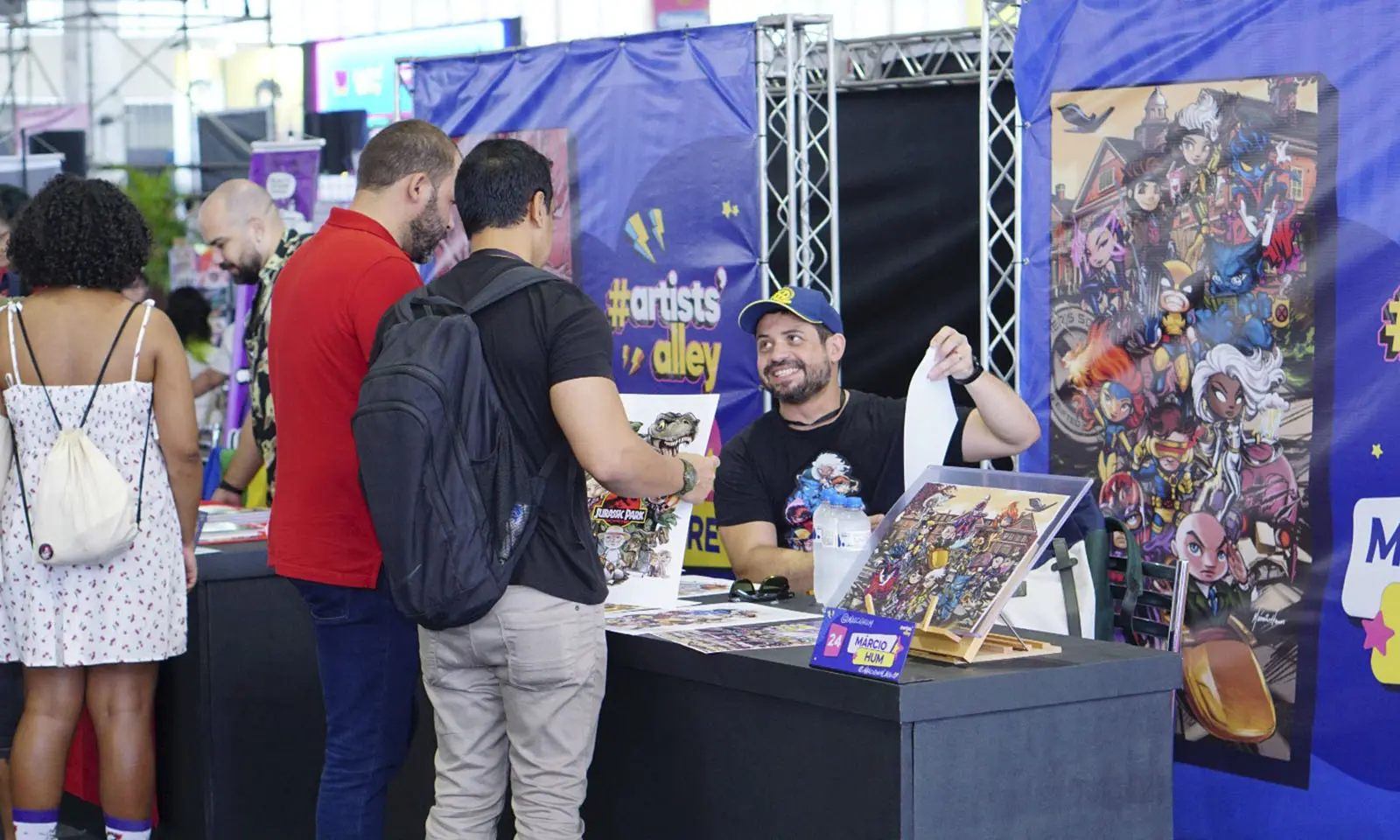 DIA DO DESENHISTA: Imagineland homenageia profissionais e amplia o Artists' Alley em 2024