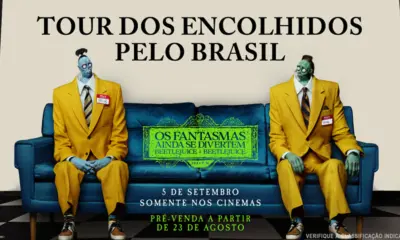 Encolhidos ganham as ruas do Brasil em ação especial de Os Fantasmas Ainda Se Divertem: Beetlejuice Beetlejuice