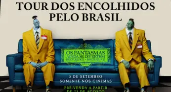 Ação especial de Os Fantasmas Ainda Se Divertem invade o Brasil