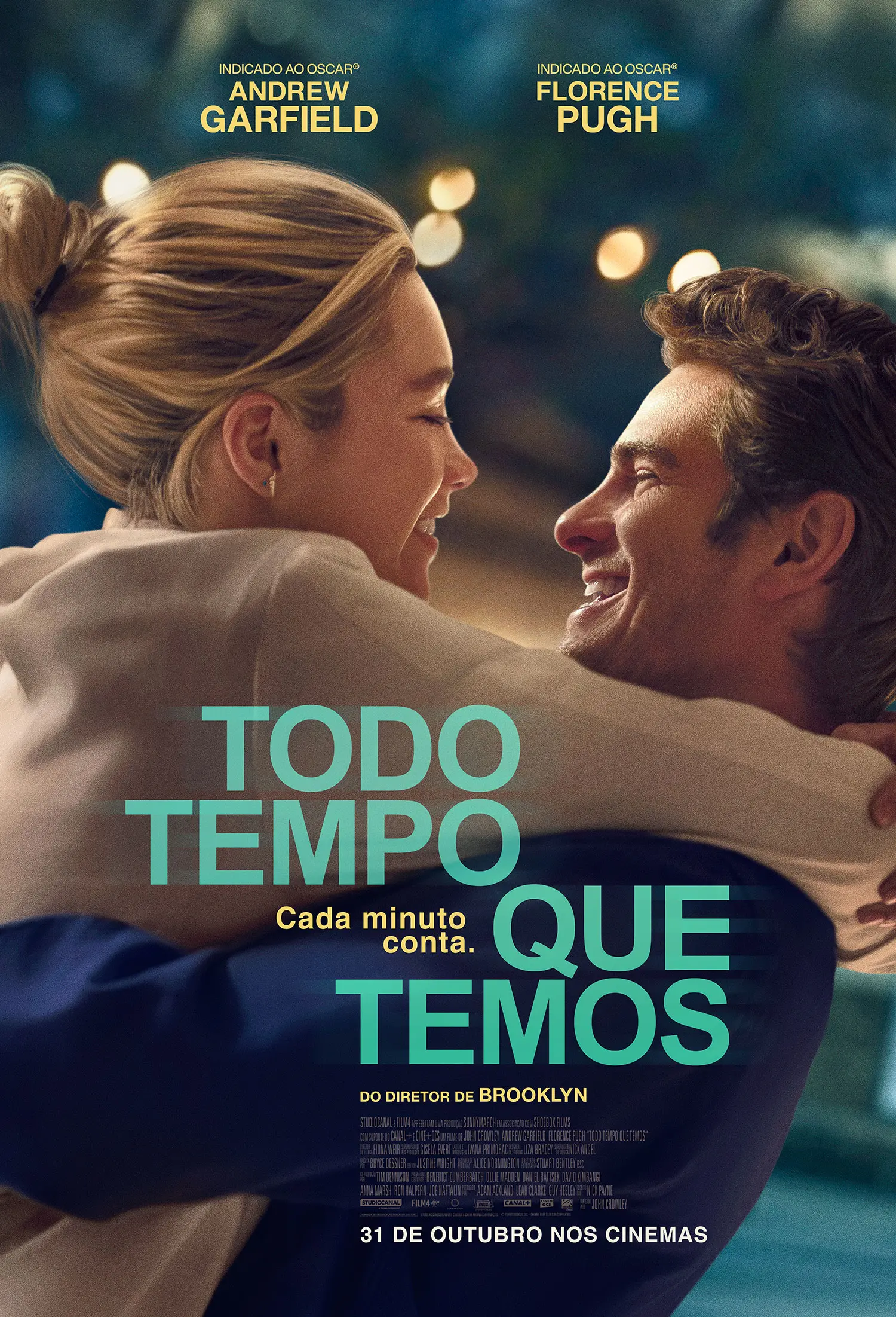 Florence Pugh e Andrew Garfiel em novo poster de Todo Tempo que Temos