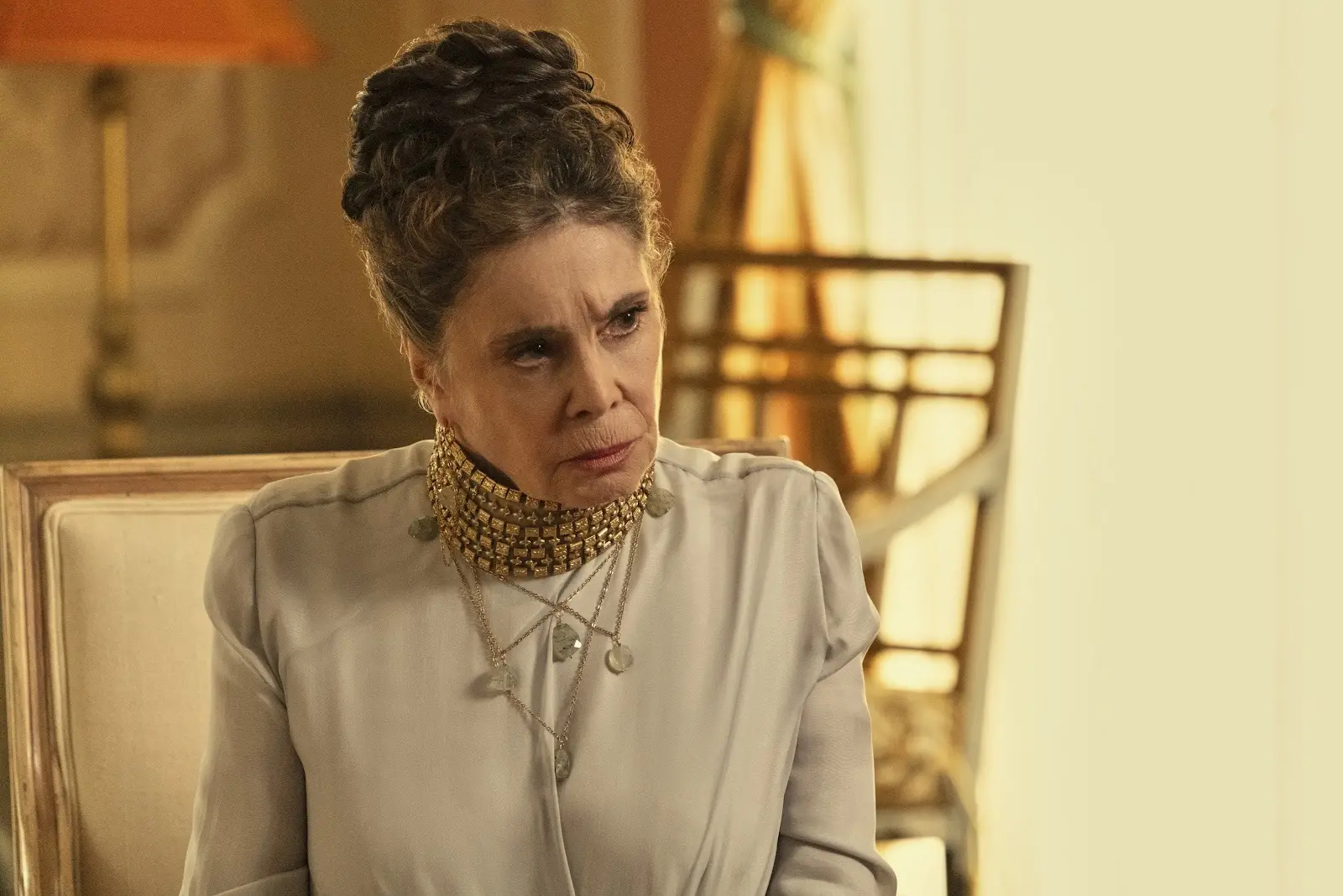 Talia Shire em cena de Megalópolis | Créditos: Cortesia Lionsgate US