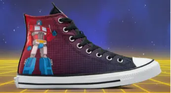 Converse celebra 40 anos da franquia Transformers com coleção exclusiva