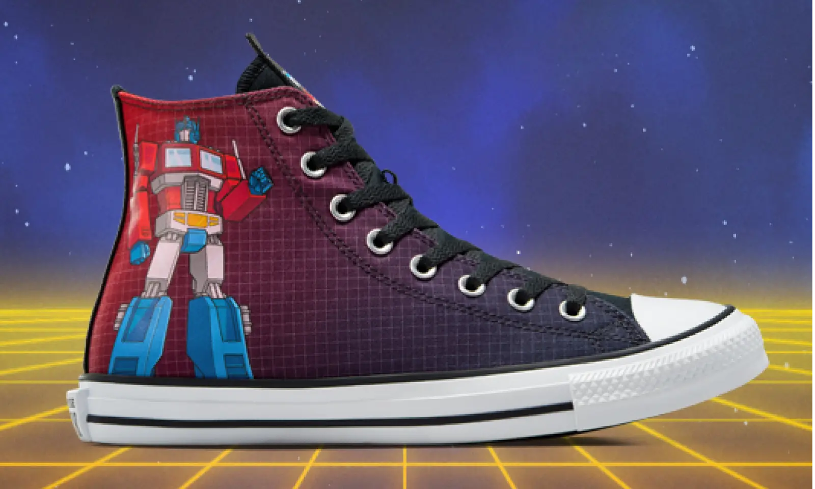 Converse celebra 40 anos da franquia Transformers com coleção exclusiva