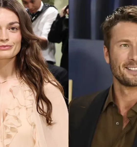 Atores Glen Powell e Emma Mackey, que protagonizarão novo longa de J.J Abrams