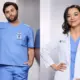 Montagem de Levi e Mika, personagens de Greys Anatomy