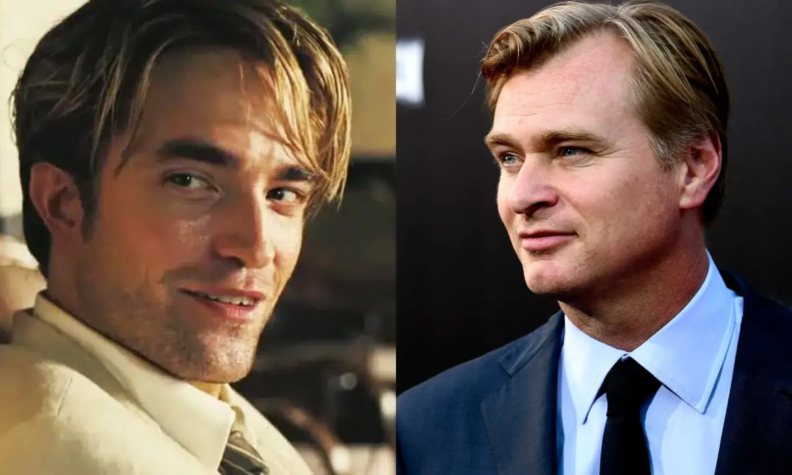 Robert Pattinson e Christopher Nolan, o ator estará no novo filme secreto do diretor.