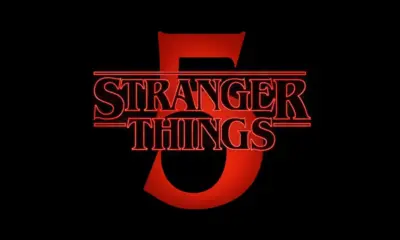 Imagem com logo de Stranger Things indicando a 5 temporada da série