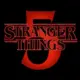 Imagem com logo de Stranger Things indicando a 5 temporada da série