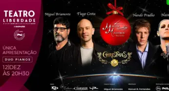 Master Maestros apresenta Time to Love on Christmas no Teatro Liberdade