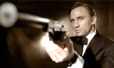 Imagem de Daniel Craig na franquia de James Bond