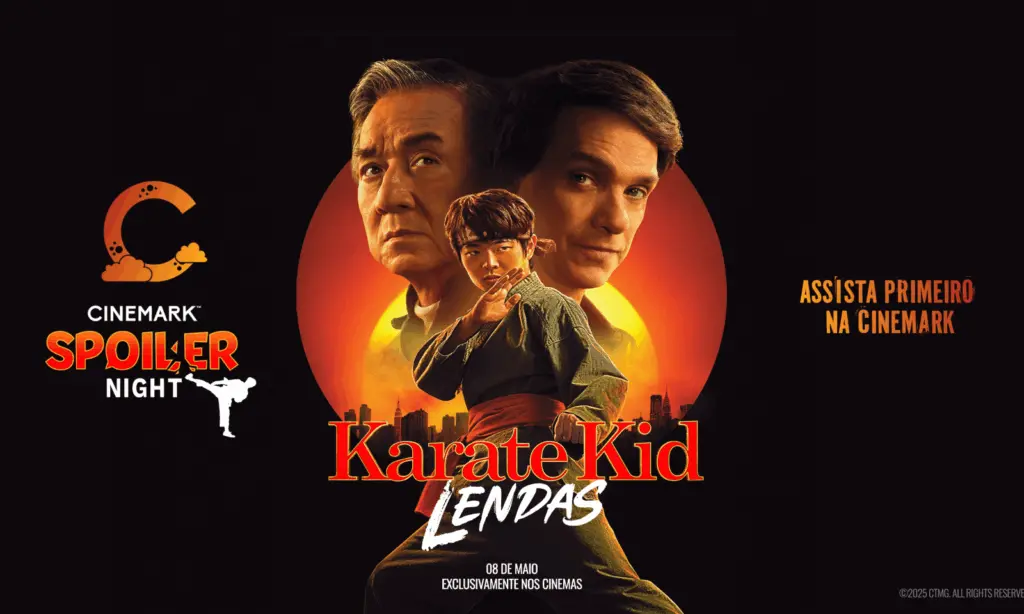 Imagem de divulgação da sessão especial de Karatê Kid: Lendas