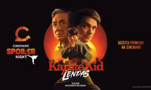 Imagem de divulgação da sessão especial de Karatê Kid: Lendas