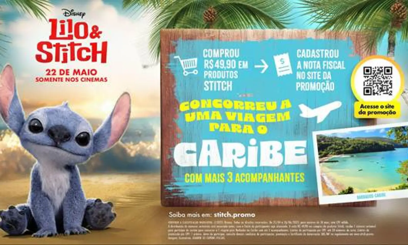 Disney Brasil lança coleção de Lilo & Stitch e promoção para o Caribe