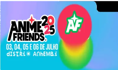 Imagem com as datas do Anime Friends 2025