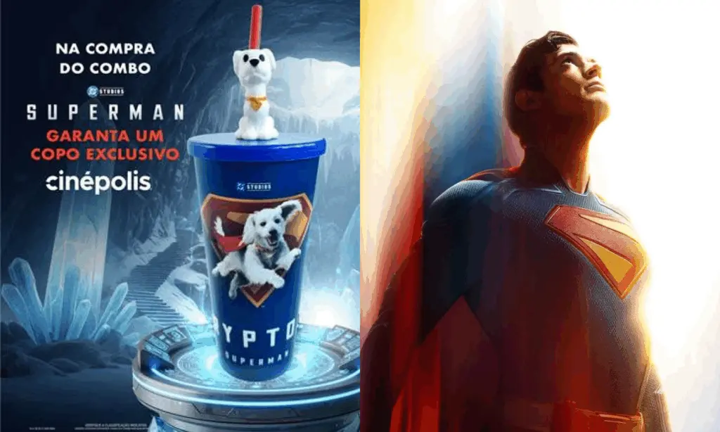 Combo do Superman na Cinépolis