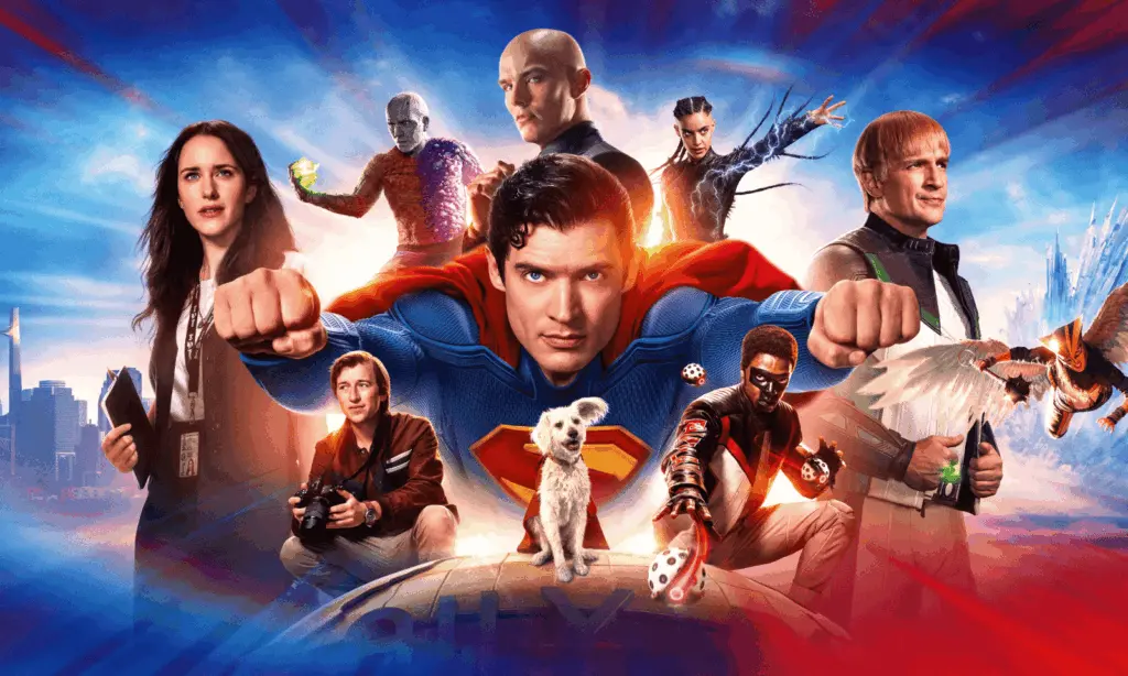 Poster de Superman, dirigido por James Gunn