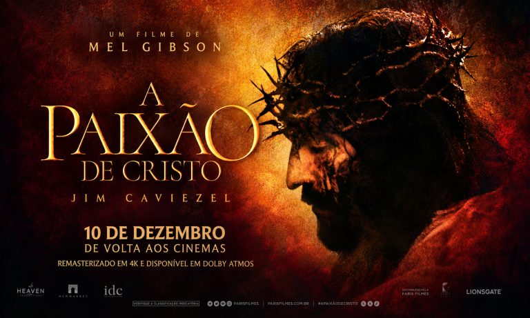 A Paixão de Cristo ganha trailer de versão remasterizada em 4K e retorna aos cinemas em dezembro